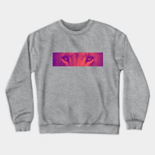 Lion eyes (Orange) Crewneck Sweatshirt